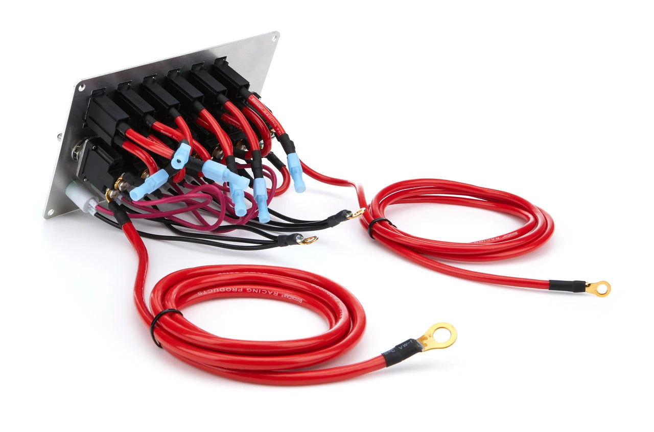QuickCar Extreme Fused & Lit Single Ignition 7 Switch Panel