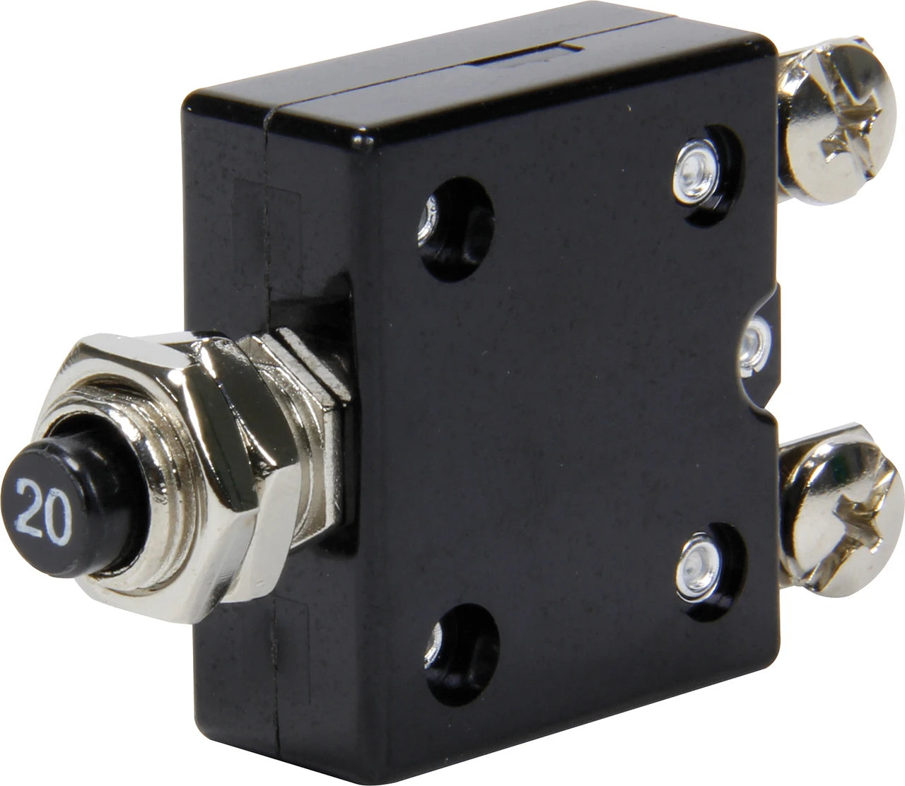 QuickCar 20 Amp Resettable Circuit Breaker