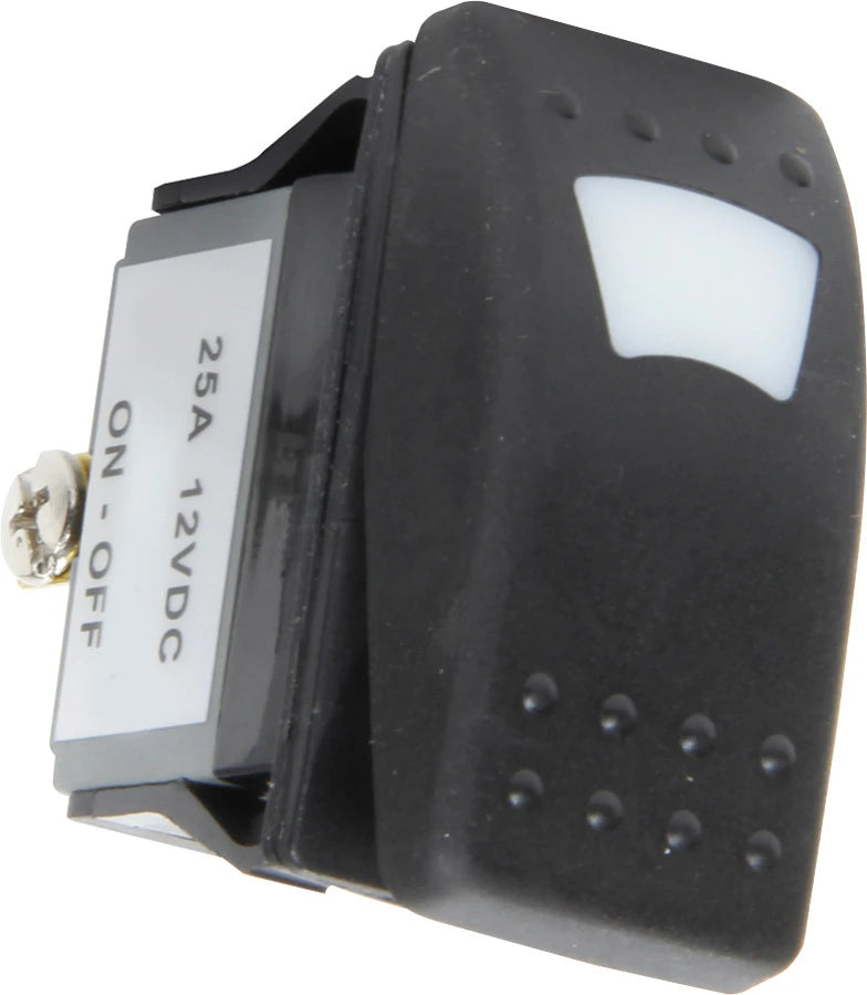 QuickCar On/Off Red Lit Rocker Switch