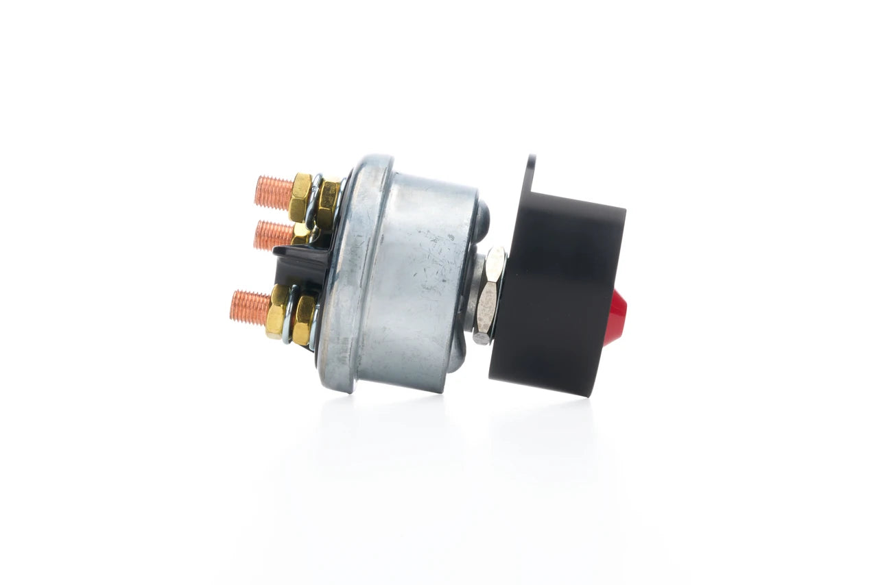 QuickCar Battery Switch - Rock Guard, 250 Amp, 3-Post