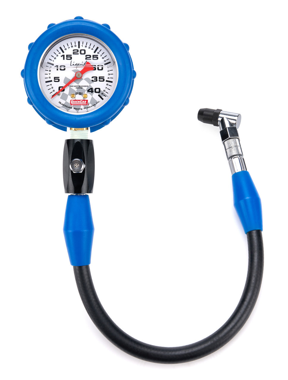 QuickCar 0-40 PSI Liquid Filled Tire Pressure Gauge