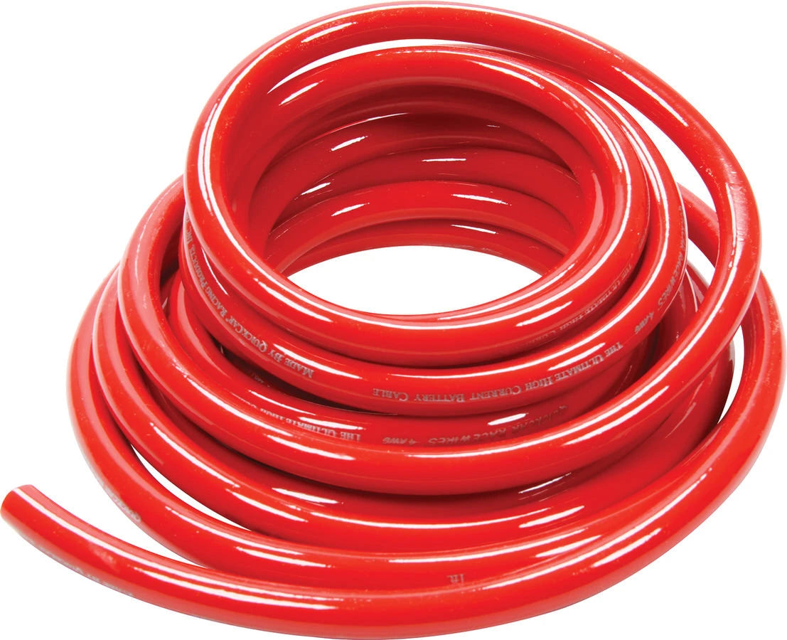 QuickCar 4 AWG Red Battery Cable 15Ft