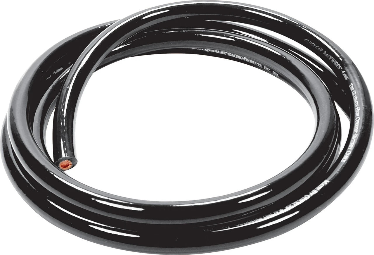 QuickCar 4-Gauge Black Battery Cable 5Ft.