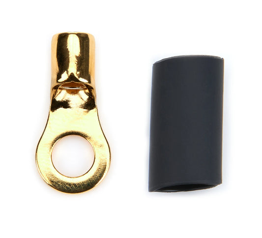 QuickCar #10 Ring Terminal 12-10 Ga. with heat shrink 50 Pack
