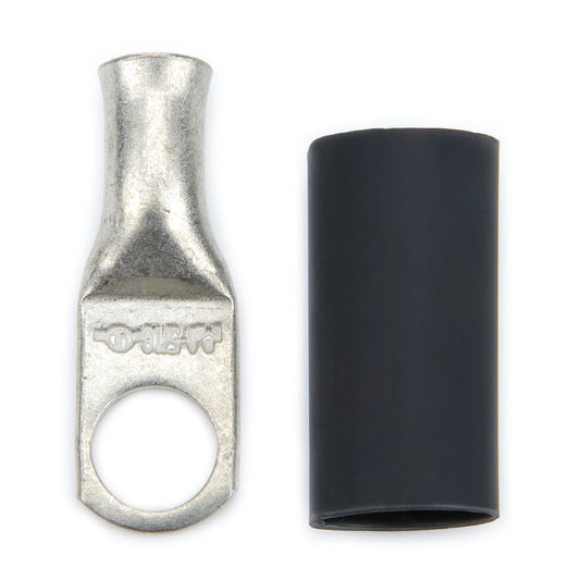 QuickCar Ring Terminal 8 Ga. 5/16" Hole with heat shrink 20 Pack