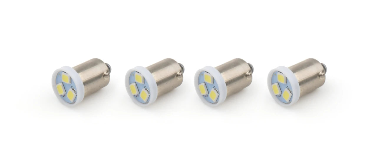 QuickCar White LED Light Bulbs 4-Pack