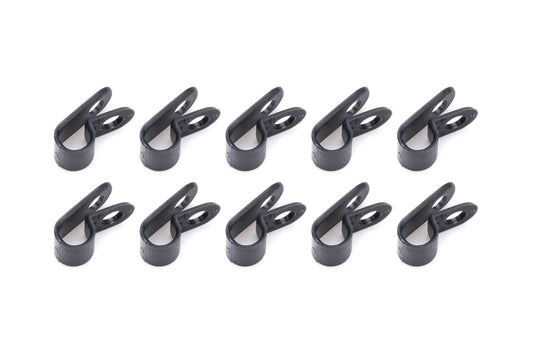 QuickCar Adel Line clamps Nylon 1/4" 10 each
