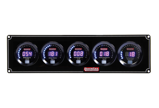 QuickCar Digital 4-1 Gauge Panel OP/WT/FP/WP/Tach