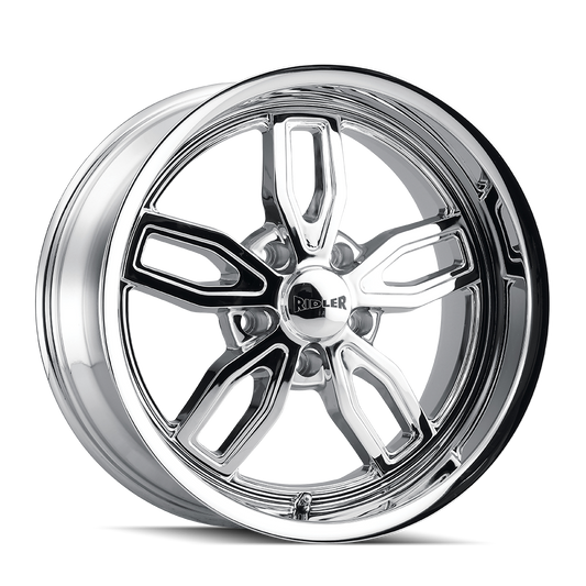 Ridler Wheels 608 20x10 5x114.3 0mm Chrome Wheel 608-2165C