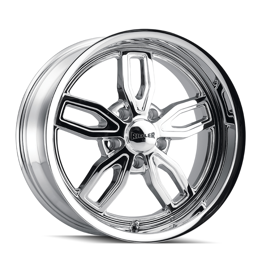 Ridler Wheels 608 20x8.5 5x127 0mm Chrome Wheel 608-2873C