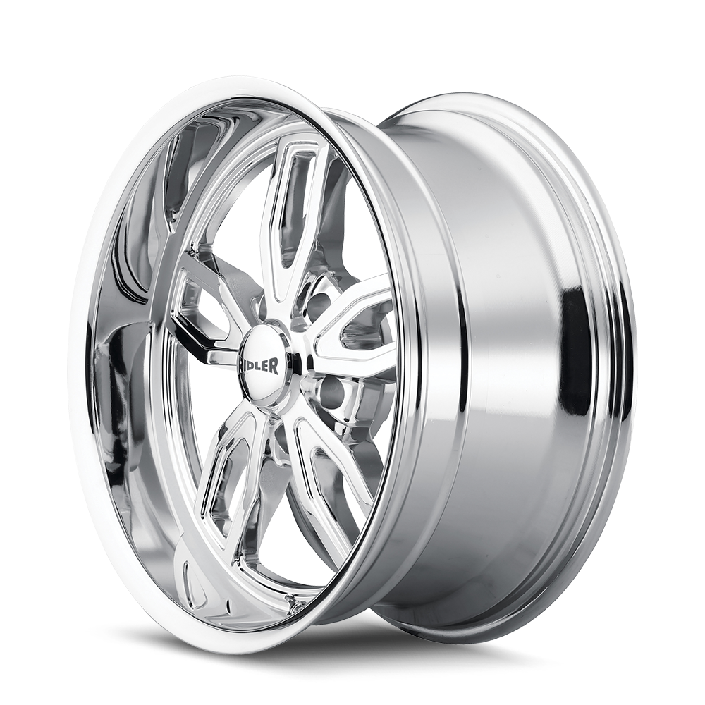 Ridler Wheels 608 20x10 5x114.3 0mm Chrome Wheel 608-2165C
