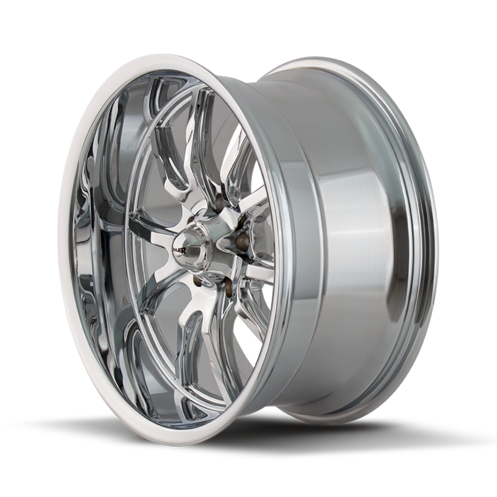 Ridler Wheels 650 20x10 5x120.65 0mm Chrome Wheel 650-2161C