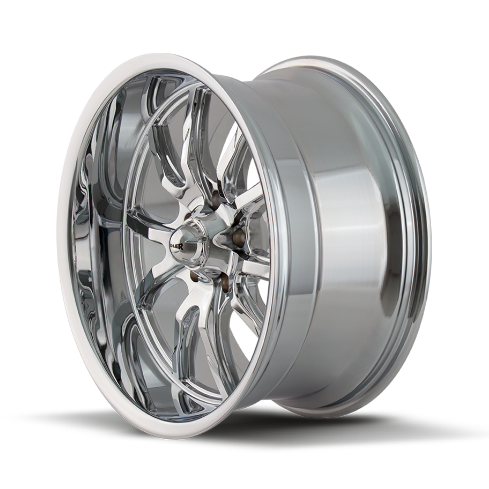 Ridler Wheels 650 18x9.5 5x127 0mm Chrome Wheel 650-8973C