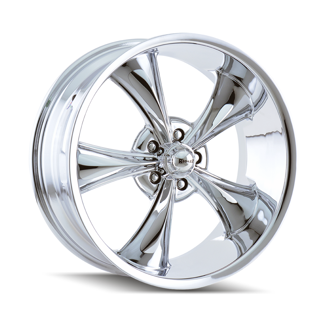 Ridler Wheels 695 22x9 5x127 0mm Chrome Wheel 695-22973C