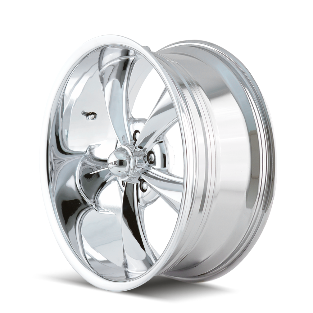 Ridler Wheels 695 17x8 5x120.65 0mm Chrome Wheel 695-7861C