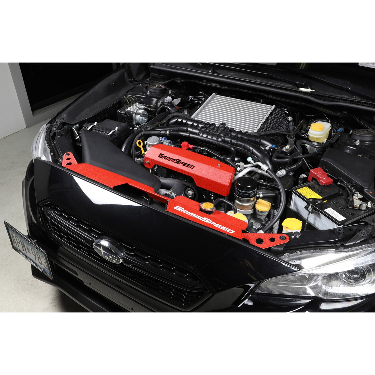 GrimmSpeed GRM096042 for 15+ Subaru WRX/STI Radiator Shroud - Red
