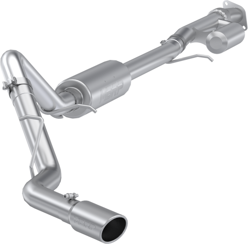 MBRP S5019304 3-Inch Cat-Back Exhaust - T304 Single Side Exit - 2019+ Silverado / Sierra 1500 2.7L
