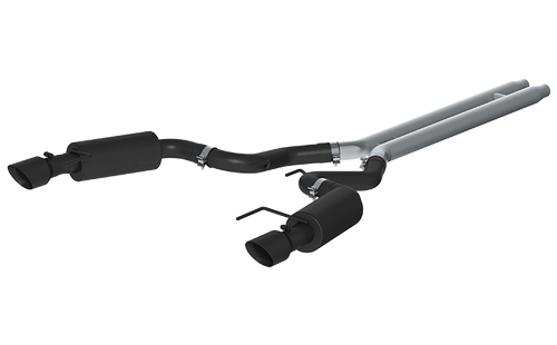 MBRP S7239BLK Cat-Back Exhaust System - 2015-2017 Ford Mustang GT 5.0L (Street) | Black Coated