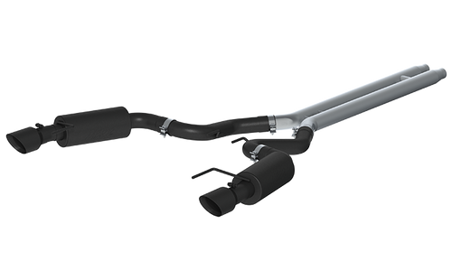 MBRP S7239BLK Cat-Back Exhaust System - 2015-2017 Ford Mustang GT 5.0L (Street) | Black Coated