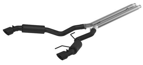 MBRP S7278BLK Cat-Back Exhaust System - 2015-2017 Ford Mustang GT 5.0L (Race) | Black Coated