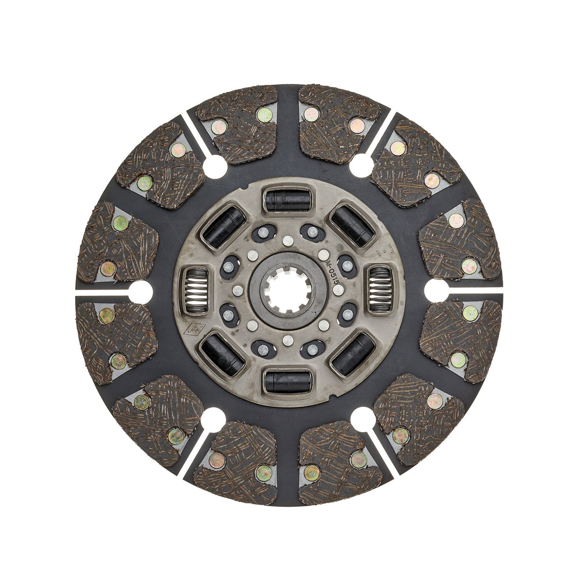 South Bend Clutch for 2000-2003 Dodge Ram 2500/3500 L6-5.9L Street Dual Disc Clutch Kit Organic Button Clutch