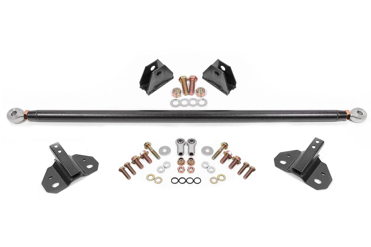 BMR Suspension 24-25 Ford Mustang Rear Steel Shock Mount & Brace Kit - Red