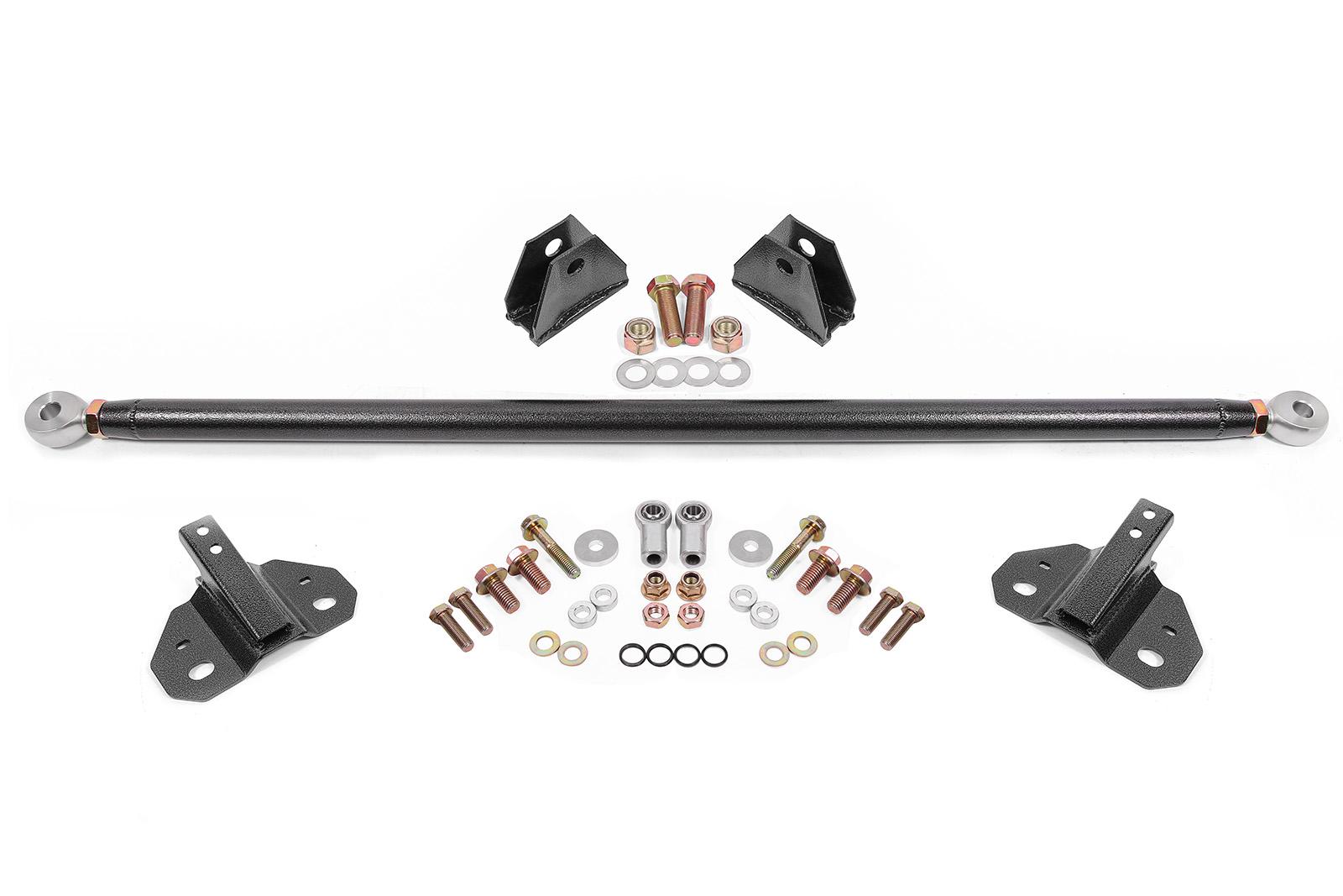 BMR Suspension 24-25 Ford Mustang Rear Steel Shock Mount & Brace Kit - Red