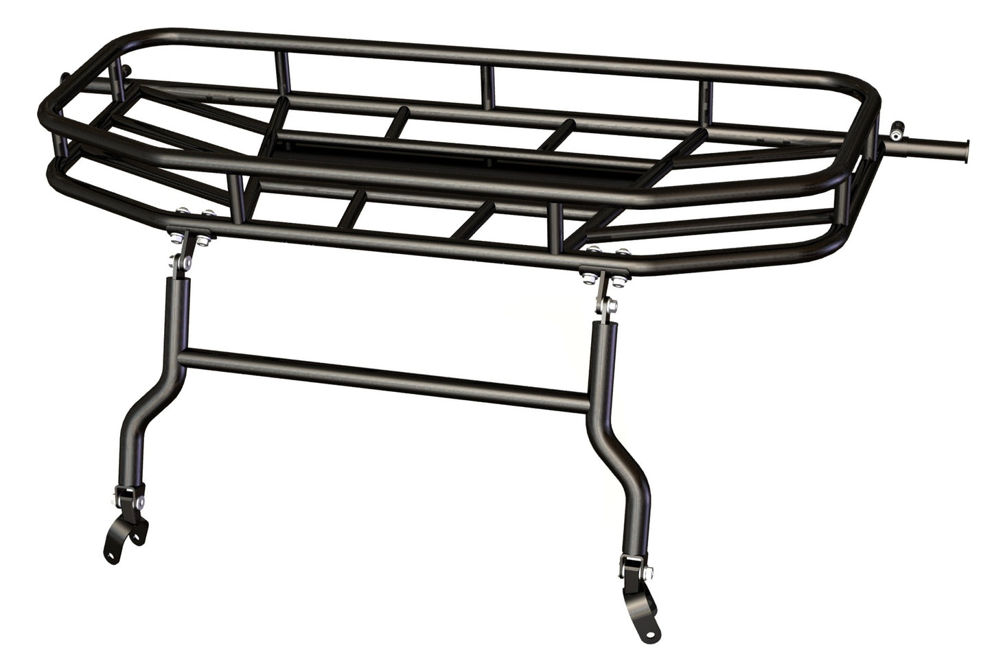 Seizmik 15-23 Polaris Ranger Full/Mid-Size Ranger Hood Rack - Black 58-08070