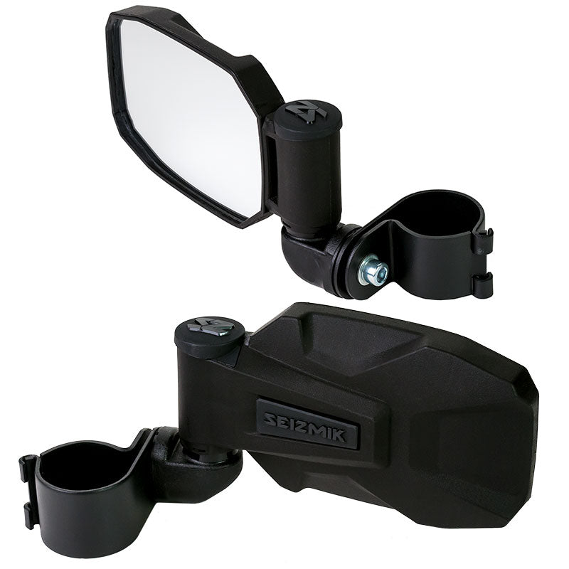 Seizmik 01+ A Cat/Hon/JD/Kaw/Pol/Yam Strike-H Sideview Mirror - 1.75 in. Clamp Pair 18091