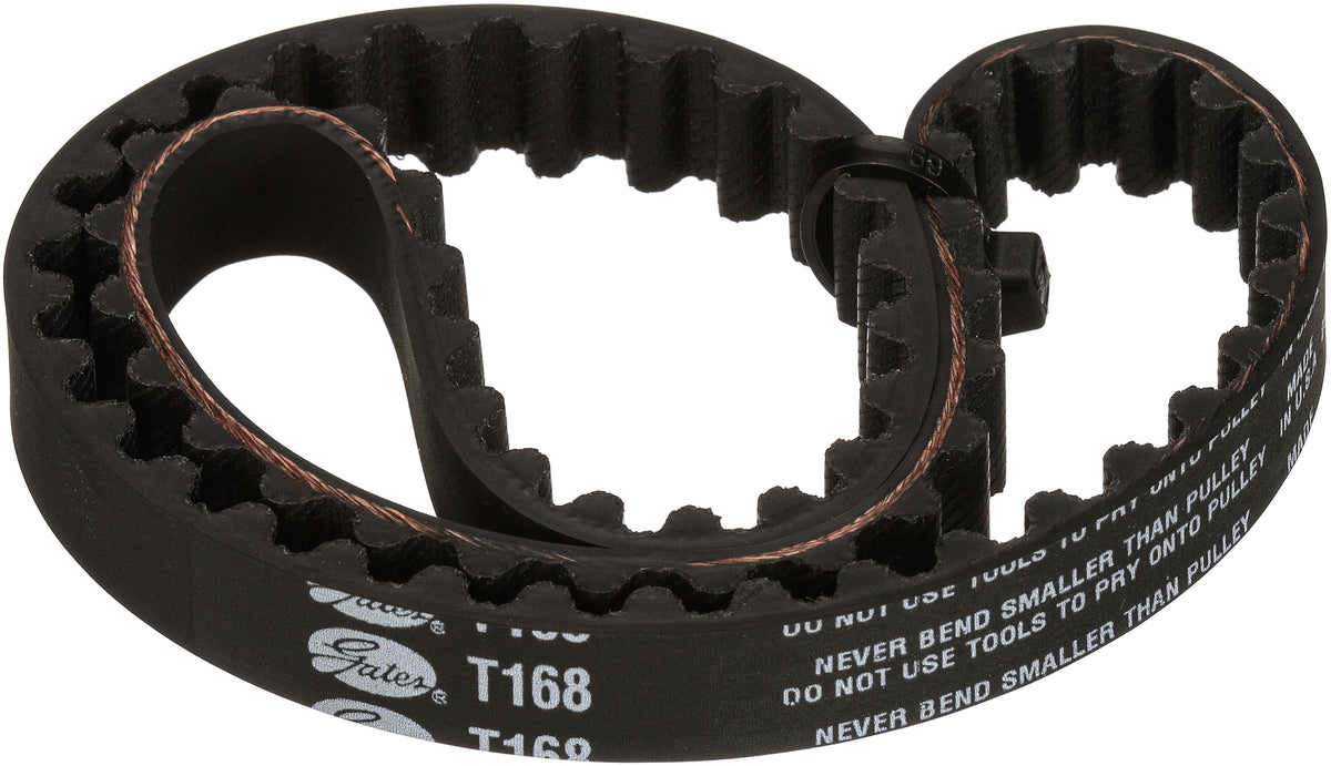 Gates T168 Timing Belt for 1989 Dodge 2000 GTX 1990-2007 Mitsubishi Eclipse 1989-2006 Galant