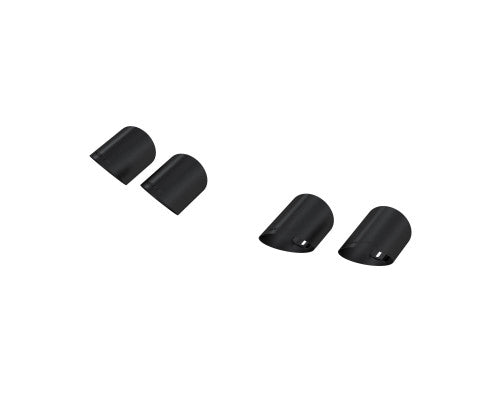 MBRP T5198BLK 4in OD / 6.5in Length Quad Tip Cover Kit - Black Tip