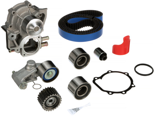 Gates TCKWP328ARB Racing Timing Belt Kit with Water Pump for 2002-2003 Subaru Impreza 2.0L