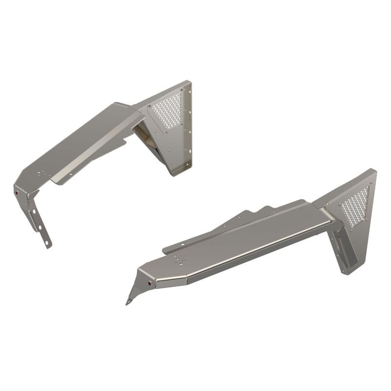 Artec Industries TJ2022 Standard Aluminum 3 1/2 in Front Fenders for 1997-2006 Jeep Wrangler TJ