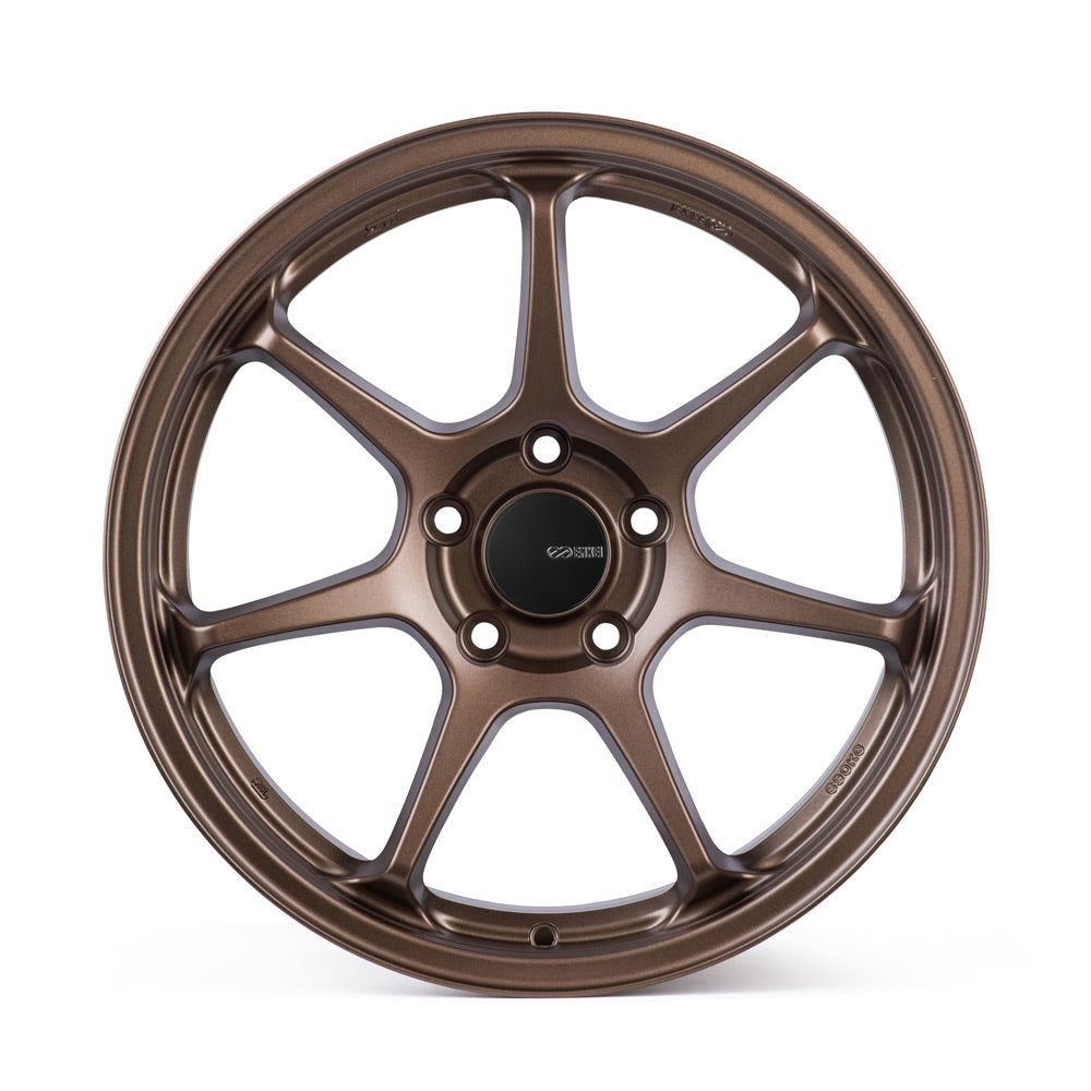 Enkei TS-7 18x9.5 5x120 45mm Offset 72.6mm Bore Gloss Black Wheel