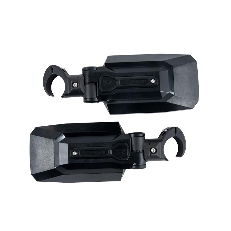Seizmik 24+ Polaris/Can-Am/Honda/Kaw TrailRider Sideview Mirror Adj. 1.75-2 in. ROP -Pair 56-18113