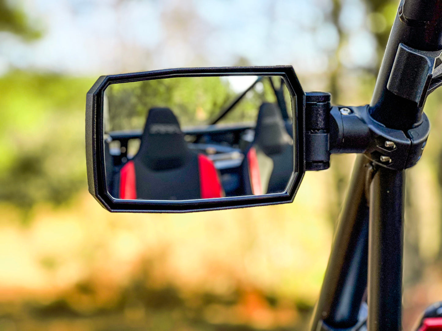 Seizmik 24+ Polaris/Can-Am/Honda/Kaw TrailRider Sideview Mirror Adj. 1.75-2 in. ROP -Pair 56-18113