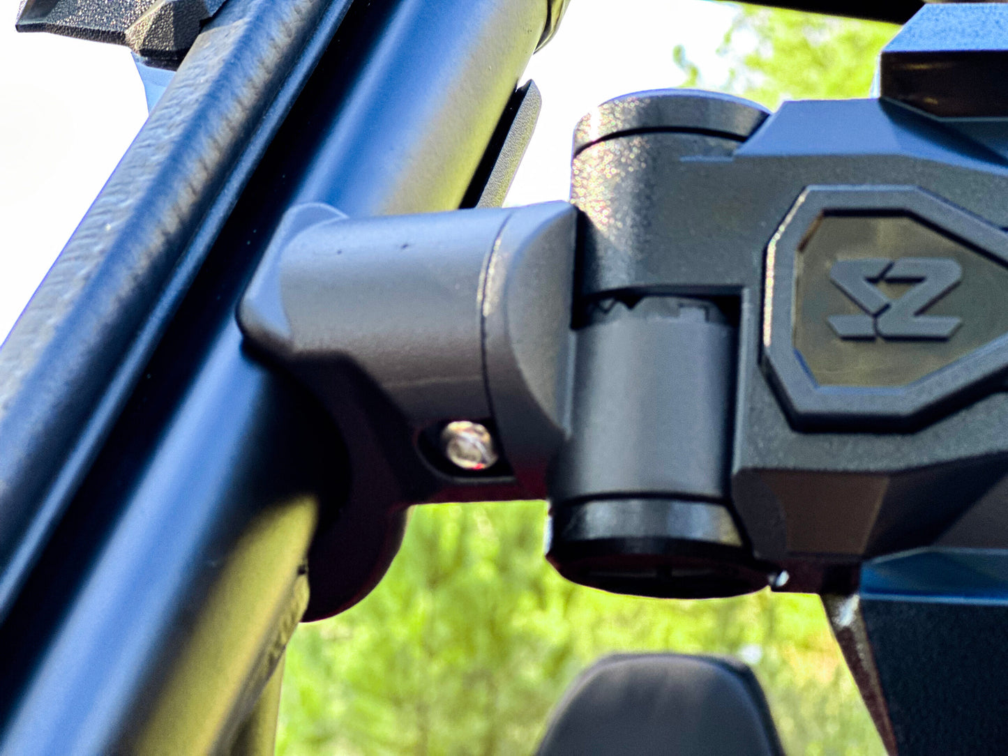 Seizmik 24+ Polaris/Can-Am/Honda/Kaw TrailRider Sideview Mirror Adj. 1.75-2 in. ROP -Pair 56-18113