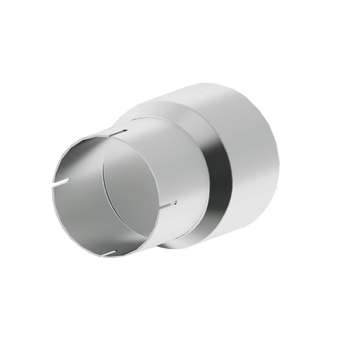 MBRP UA9001 Exhaust Adapter - 4" ID to 5" OD Adapter, 7" length | T409 Stainless