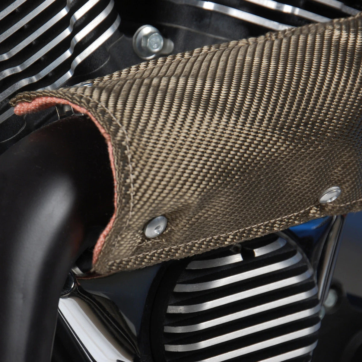 DEI Pipe Shield with Stainless Steel Clamps - 4in x 8in - Titanium
