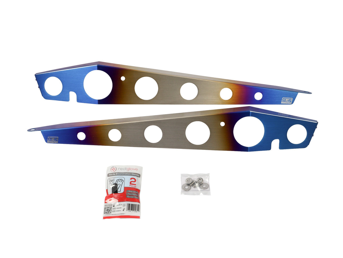 GrimmSpeed GRM.1066.1.TI for 15-21 Subaru WRX/STI Fender Shrouds - Titanium