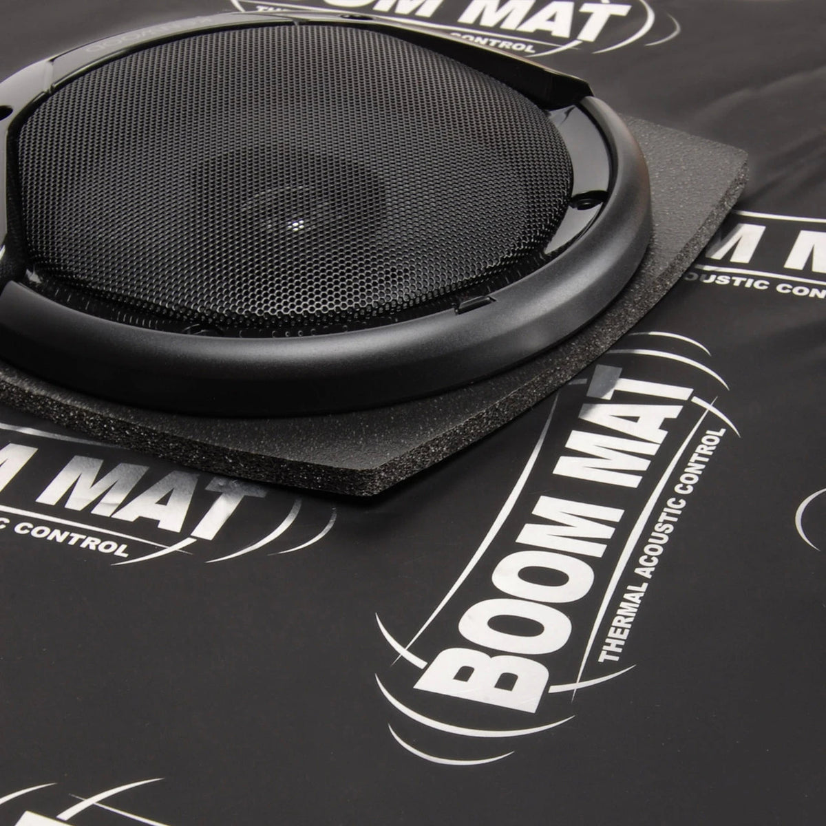 DEI Speaker Baffles 5.25in Round 6.5in Wide 6.5 Height 2.5in Deep Pair