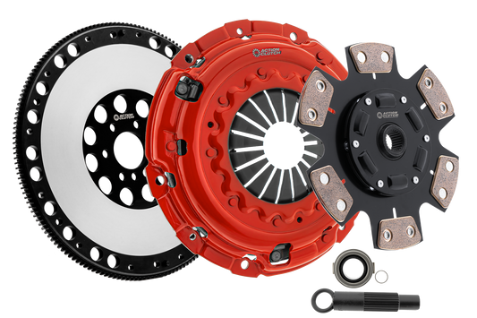 Action Clutch ACR-0598 Stage 5 Clutch Kit (2MS) with Lightened Flywheel for 2003-2012 Honda Accord 2.4L (K24A4)