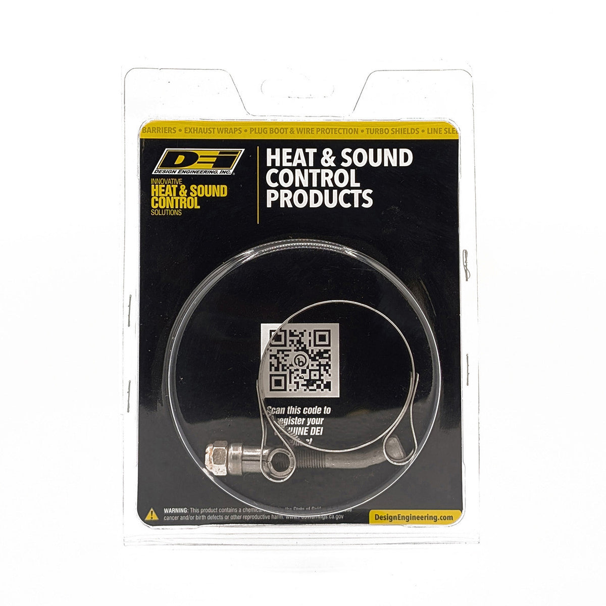 DEI Stainless Clamp 1.88in to 2.19in - Wide Band Clamp 1 per pack