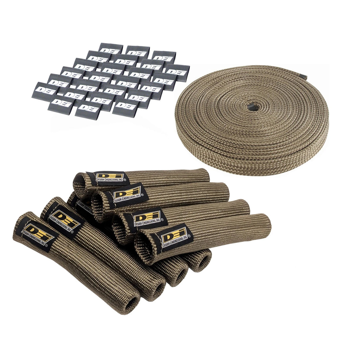 DEI Protect-A-Boot and Wire Kit 8 Cylinder - Titanium