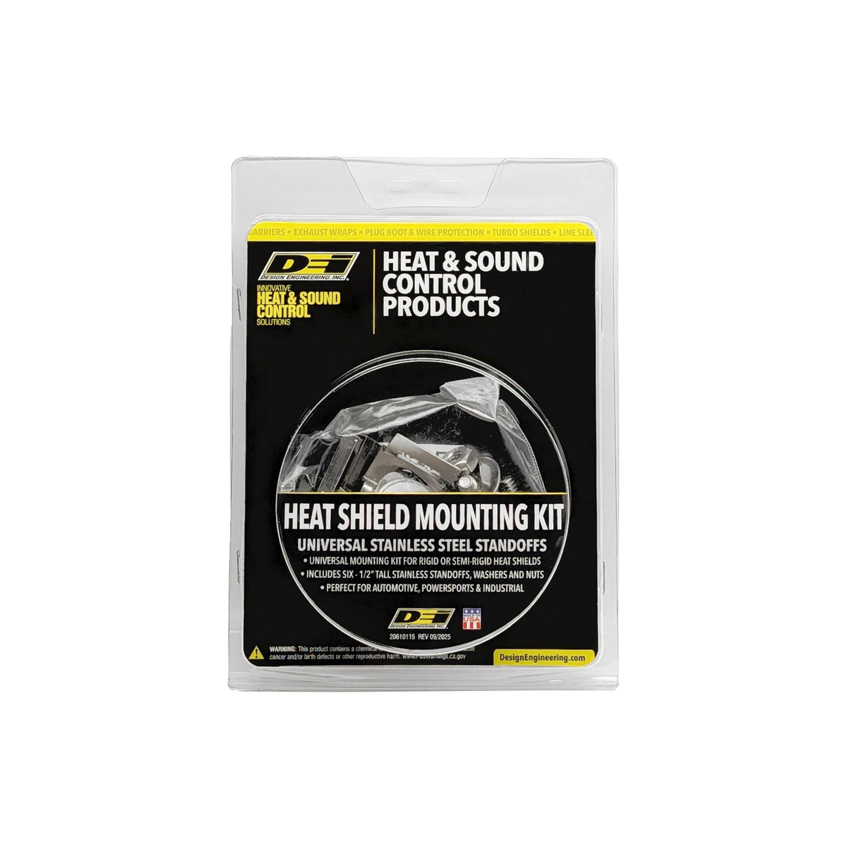 DEI Universal Heat Shield Stand-Off Mounting Kit