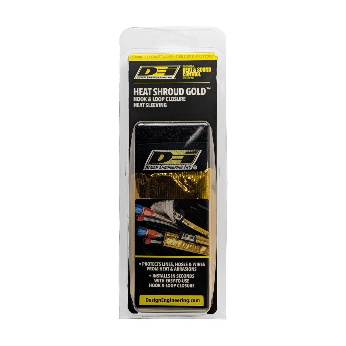 DEI Heat Shroud Gold 2in to 2.5in x 36in