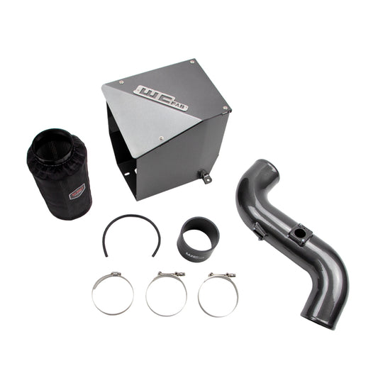 Wehrli Custom Fabrication WCF100194-GB 4in Intake Kit Gloss Black for 2011-2016 Chevrolet Silverado / GMC Sierra 2500 HD / 3500 HD 6.6L LML Duramax