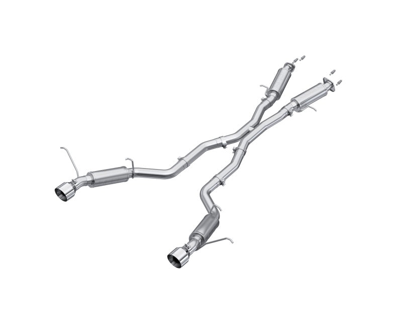 MBRP S5525AL Armor Lite Cat-Back Exhaust - Dual Rear Exit | 2012-2021 Jeep Grand Cherokee SRT 6.4L