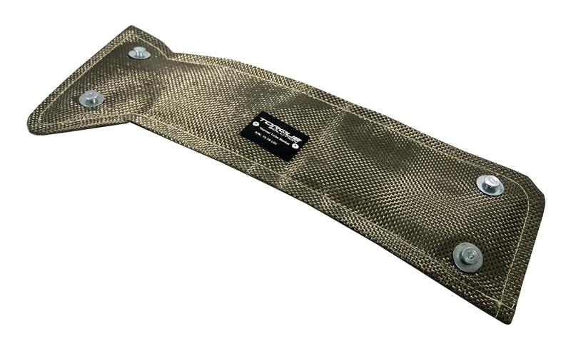 Torque Solution Thermal Turbo Blanket for Oem Subaru Turbos - Black