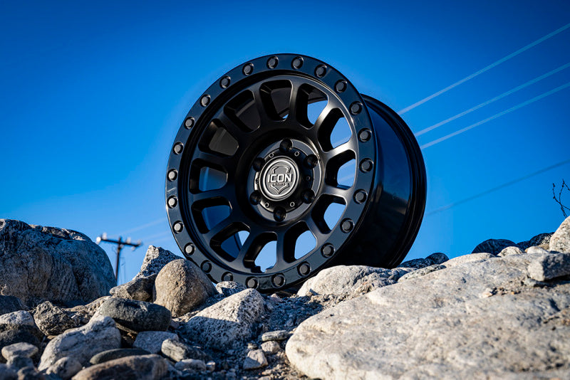 ICON Hulse 18x9 8x180 12mm Offset 5.5in BS Double Black